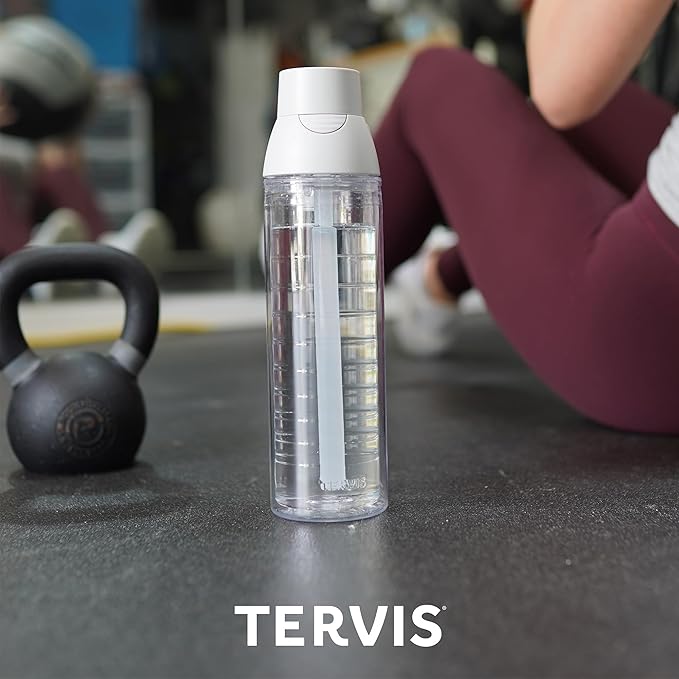 Tervis 24oz Tritan Water Bottle | Clear | Made in USA, Double-wall Insulated - Image 6