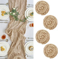 IVAPUPU Nude Table Runner 120 Inches by IVAPUPU