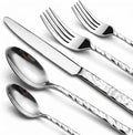 NICE KITCHEN Silverware Set, 40 Piece Heavy Duty Silverware Cutlery Sets | by Nice+Kitchen