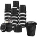 Lamosi 50 Pack 8 oz Disposable Coffee Cups by BuyNow