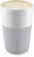 Eva Solo | 2 Café Latte Tumbler Mugs | 12 oz Porcelain Coffee Cup Tumblers by EvaSolo