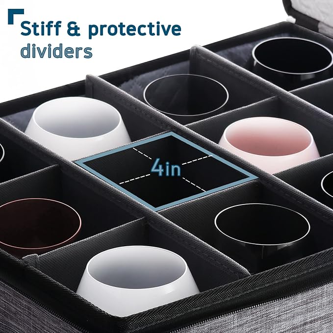 Hearth & Harbor Wine Glass Storage Box - Image 4