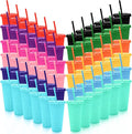 YOUKE OLA 72 Pack Glitter Plastic Cups by YOUKEOLA