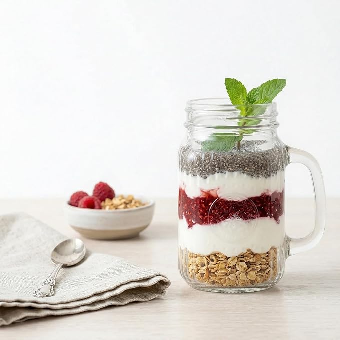 SUT Mason Jar Drinking Glasses - Image 7