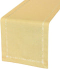 Grelucgo Handcrafted Solid Color Dining Table Runner, Dresser Scarf, by Grelucgo
