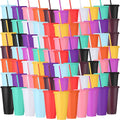 Honeydak 150 Pack Tumbler with Straw and Lid Bulk Cups by Honeydak