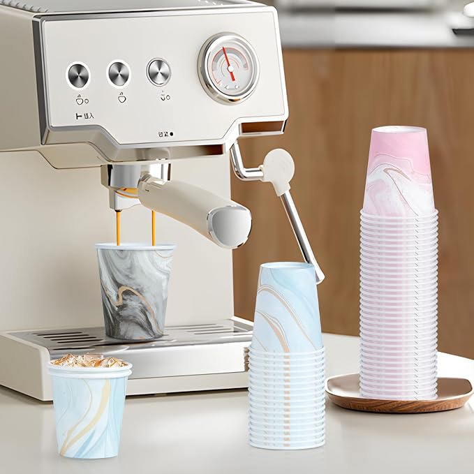 5oz Bathroom Paper Cups, 300 Pack Disposable Mouthwash Cups | Leak-Proof - Image 6