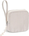 Corduroy Period Pouch for Women, Cute Sanitary Pad Pouch by CetyVoyie