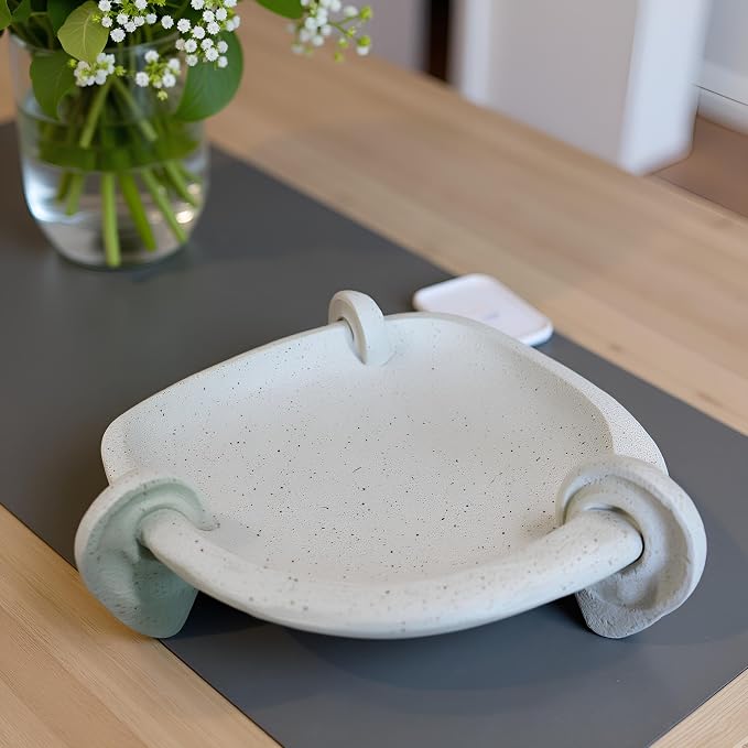 10" Large Decorative Bowl decor, Decorative Bowls - Image 4