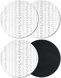 Modern Minimalist Coasters Set of 4, Absorbent Coasters by Unknown