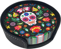 Skeleton Floral Cool Mexican Skull Coasters by Unknown