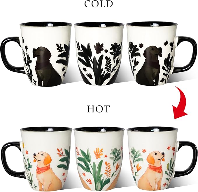 Dog Coffee Mug, Heat Changing Cup, 16 oz | Ceramic Cup - Image 5