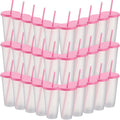 Honeydak 60 Pack Tumbler with Straw and Lid Bulk Cups by Honeydak