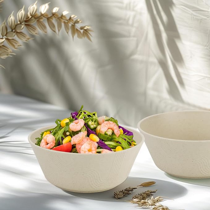 36 oz Wheat Straw Bowl Sets of 6, Alternative - Image 7