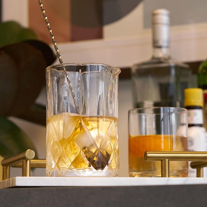 Viski Crystal Cocktail Mixing Glass - Image 6