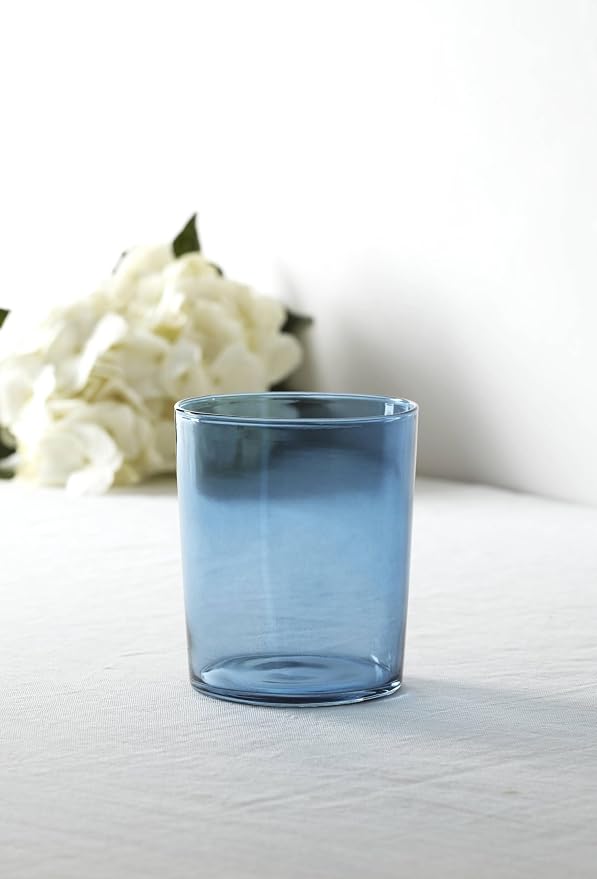 Oneida Drinkware, Stackables Tall Blue Drinkware, 14 Ounce Capacity, Glass - Image 3