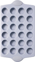 BRONYPRO 24-Cup Non Toxic Nonstick Ceramic Mini Muffin Pan & Cupcake Tin by Bronypro