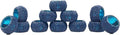 Navy Napkin Rings, Handmade Beaded Napkin Rings Set of 12, Beaded Napkin Holders, Ring Napkin, Christmas Napkin Ring, Handmade by Skilled Artisans - A Beautiful complement to Dinner Table décor- Navy