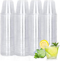 TashiBox 300 Pack 9 oz Clear Plastic Cups, Non Reusable Tumblers Crystal Clear by TashiBox