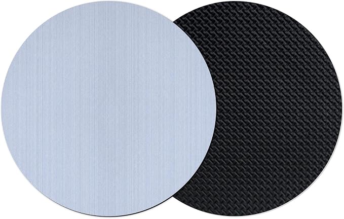 Farmhouse Blue Thin Lines Coasters Set of 2, Absorbent Coasters by Unknown
