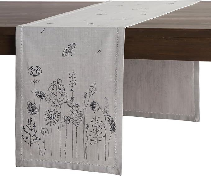 Maison d' Hermine Table Runner 100% Cotton 14.50" x 108" | Table Runners 108 by MaisondHermine