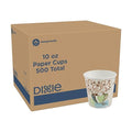 Dixie PerfecTouch 10 oz Paper Coffee Cups By GP PRO, Coffee Haze Design by Georgia-Pacific
