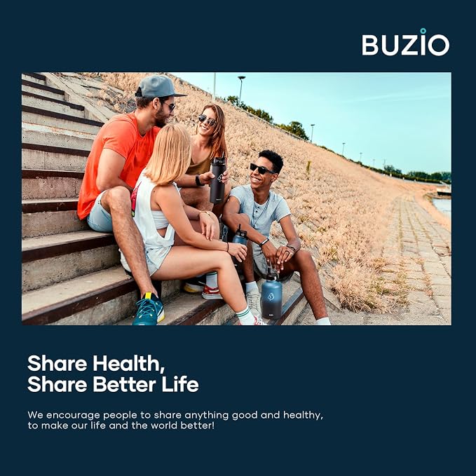 BUZIO Insulated Stainless Steel Water Bottle 32 oz - Image 7