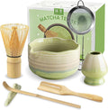 JBER Matcha Set, Bamboo Whisk, Powder Sifter by JBER