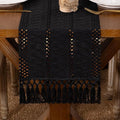 DeZerlor Boho Macrame Table Runner Spring Easter Farmhouse Woven Table Runner by DeZerlor