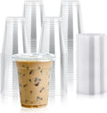 Lilymicky 90 Sets 16 oz Clear Plastic Cups by Lilymicky
