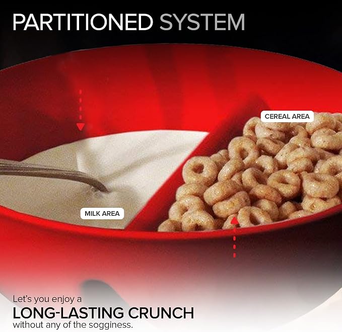 Just Solutions Crunch Anti-Soggy Cereal Bowl - Image 3