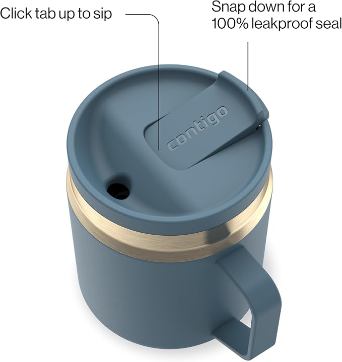 Contigo SnapSeal 14 oz Stainless Steel Vacuum-Insulated Water Bottle - Image 2