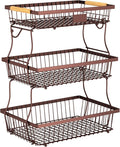 3 Tier Fruit Basket for Kitchen Counter by Unknown