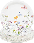 AimFun 48 Pcs Wildflower Paper Plates 9 Inch Disposable Floral Plates | by AimFun