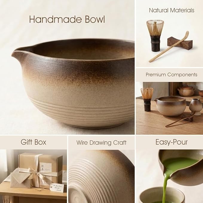 Matcha Set, 5-Piece Matcha Whisk Set - Image 2