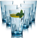 JGIRL Unbreakable Plastic Drinking Glasses, 16 Ounces | 16 oz plastic Tumbler by JGIRL