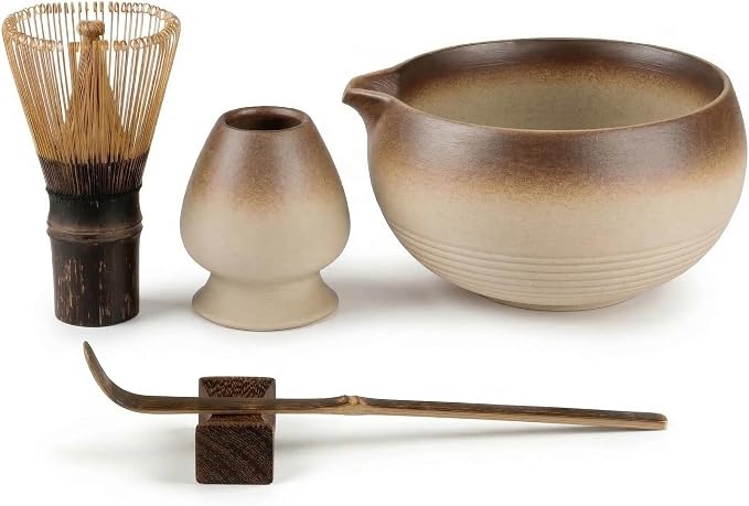 Matcha Set, 5-Piece Matcha Whisk Set by GleeNflux