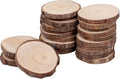 KINJOEK 24 PCS Natural Wood Slices 3.5-4 Inch by KINJOEK