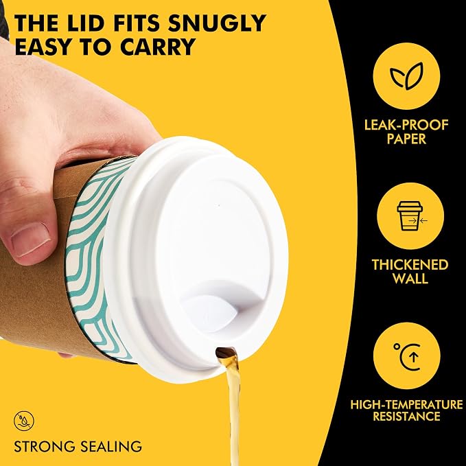 RACETOP 16 oz Paper Coffee Cups - Image 6