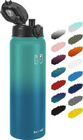Fanhaw 40 oz Insulated Stainless Steel Water Bottle by FANHAW