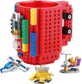 DEEXITO Build on Brick Coffee Mugs, Creative DIY Kids Party Cups by DEEXITO