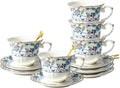 TATSUMI Bone China Tea Cup and Saucer Set by TATSUMI