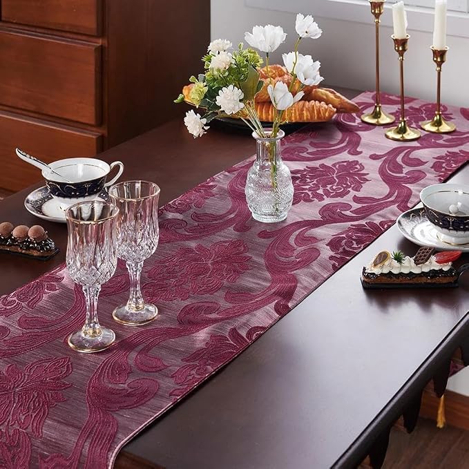 Elegant Luxury Table Runner for Dining Table, Vintage Design Premium Quality - Image 6