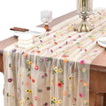 Flower Table Runner Floral Daisy Summer Birthday Party Garden Wedding Decor | by Joanlody
