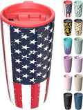 TILUCK 20 oz Insulated Coffee Tumbler by TILUCKBringsGoodLuck