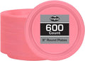 Hanna K. Signature Pink Plastic Plates by HannaKSignature