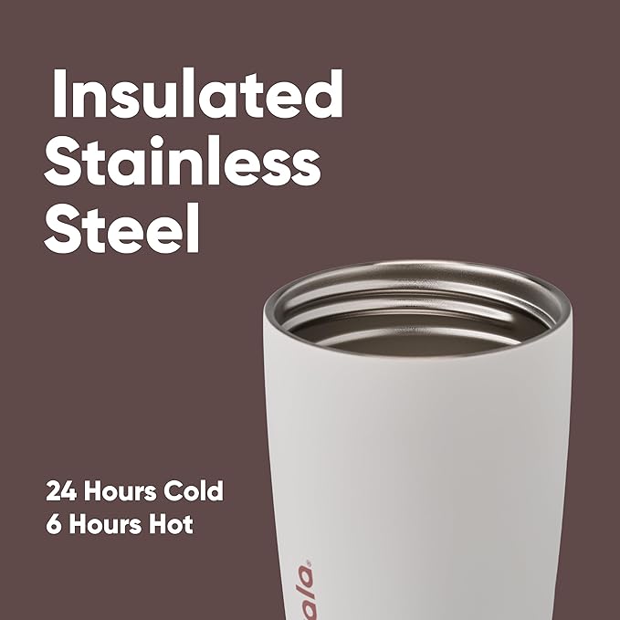 Owala SmoothSip Slider Insulated Stainless Steel Coffee's Tumbler, Reusable - Image 4