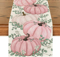 Artoid Mode 210 GSM Fall Table Runner 13x90 Inch Home Party Decor | Pink by ArtoidMode