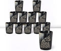 Handicrafts Home Viking Horn Shot Glasses Set of 12, Rustic Viking Drinkware by HandicraftsHome