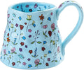 Ceramic Coffee Mug, 20oz Blue Large Mugs by Movlen